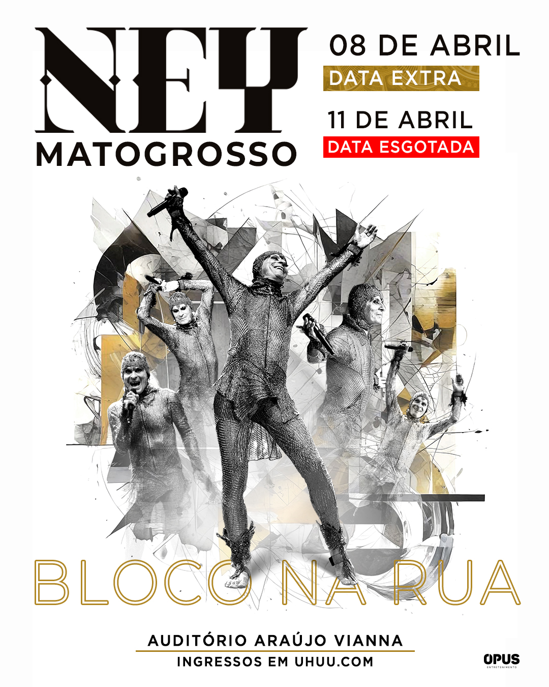 Ney Matogrosso - Auditório Araújo Vianna