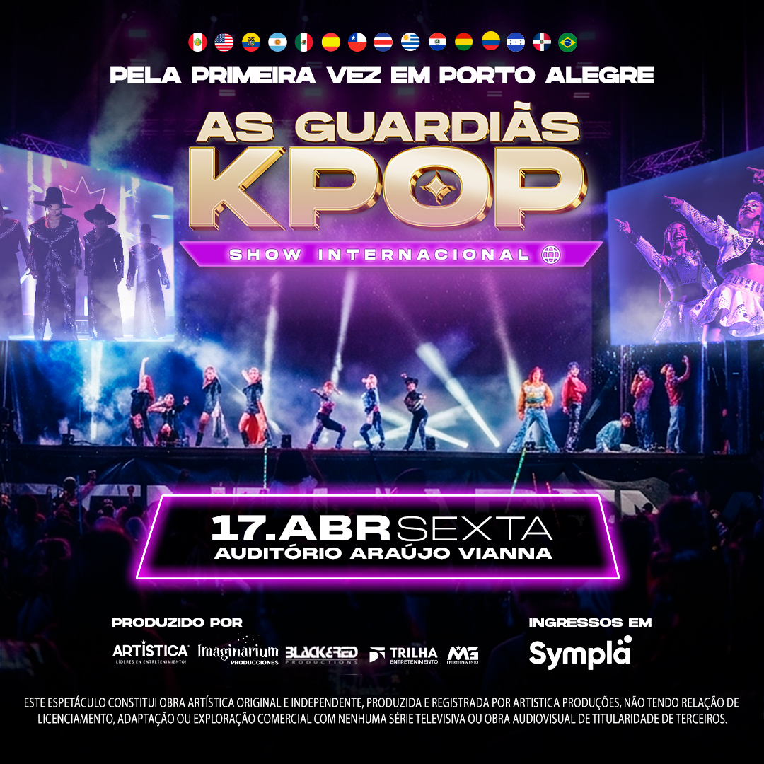 As Guardiãs K-Pop - Auditório Araújo Vianna